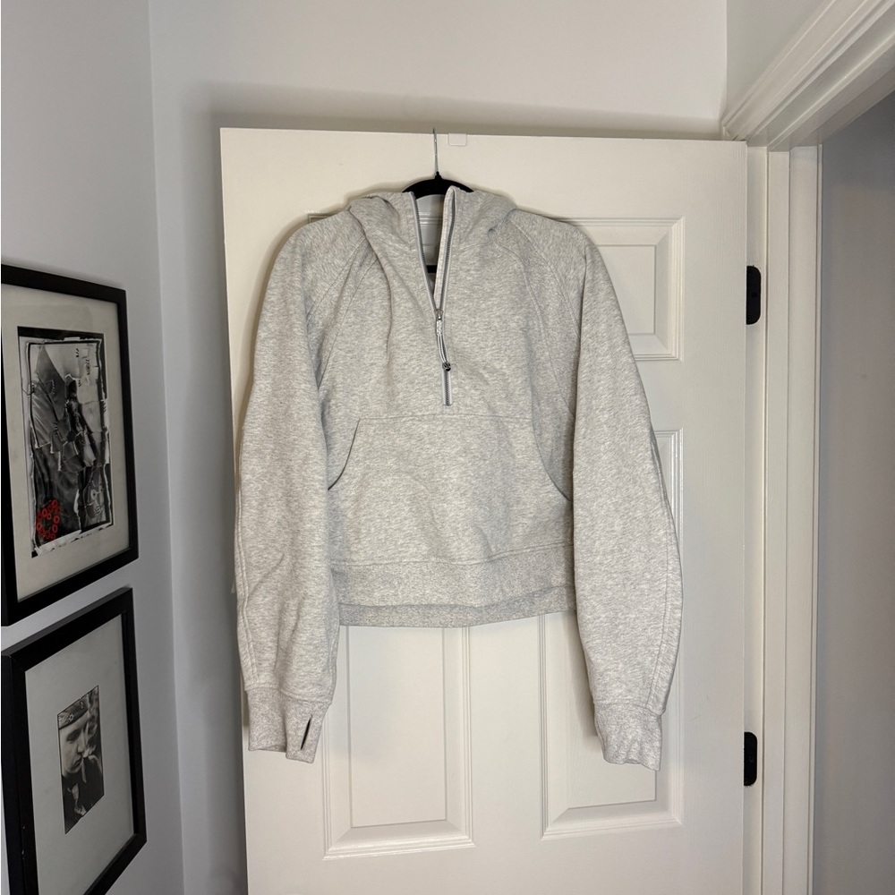 Lululemon Athletica Light Gray Women's Hoodie